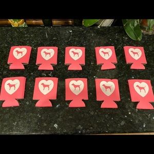 10 New VS PINK drink koozies / sleeves